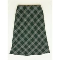 Alex & Co wool and cashmere patterned skirt Alex & Co - Size: 12 - Green - Patterned skirt