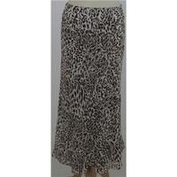 Alex and Co - Size: 10 - Beige - Patterned skirt