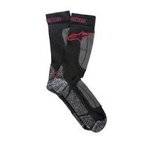 alpinestars thermal socks black red small