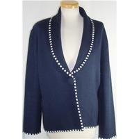 Alex & Co size 16 navy cardigan