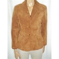 Alex & Co. Size 10 Tan Brown Leather Blazer