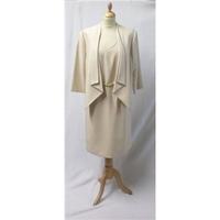 Alex Marie Size 18 Cream Fully Lined Dress & Jacket