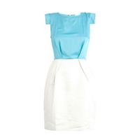 ALMARI Blue Tie Back Dress