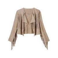 Alice and You Suedette Fringe Jacket