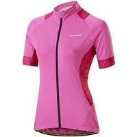 Altura Women\'s Peloton Short Sleeve Jersey, Pink/black, Size 12