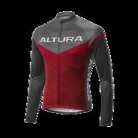 Altura Men\'s Sportive Chevron Long Sleeve Jerseys, Burgundy/red, Small