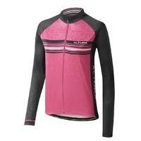 altura womens sportive team long sleeve jerseys auberginewhite size 8