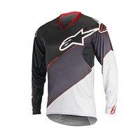 Alpinestars Vector Ls Jersey Black/blue Small, Black Grey