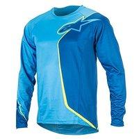 Alpinestars Sierra Ls Jersey Royal Blue/bright Blue Small, Royal Blue/bl