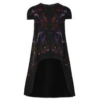 ALEXANDER MCQUEEN Abstract Moth Print Dress