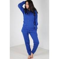 Alice Plain Fleece Hooded Tracksuit