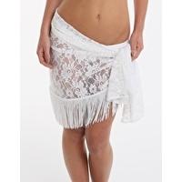 all about the lace sarong white