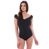 All I Want Cross Back Underwired Swimsuit - Black