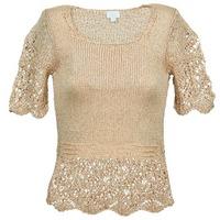 alba moda felizi womens sweater in beige