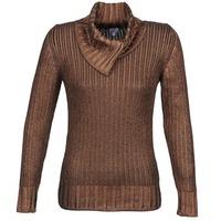 alba moda levia womens sweater in gold