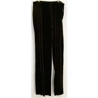 alex co brown velvet trousers