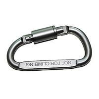 Aluminum Alloy D Style Carabiner (NOT for Climbing)