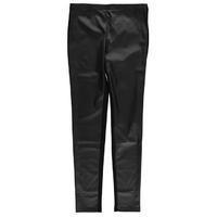 ALMOST FAMOUS Faux Leather Back Trousers