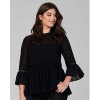 Alice & You by Glamorous Peplum Top