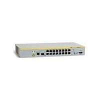 :Allied Telesis 8000S/16 16-port Standalone 10/100TX L2 Switch with 1 Active SFP Bay (unpopulated) and 1 Standby 10/100/1000T ports (RJ-45)