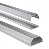 aluminium cable duct angular 110526 cm silver