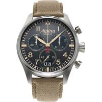 alpina watch startimer pilot quartz chronograph