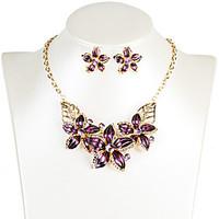 Alloy / Resin Jewelry Set Necklace/Earrings Daily / Casual 1set