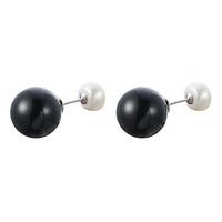 Almighty Glory Noir pearl earrings