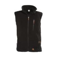 Alpenheat Heated Vest Fire Fleece Black