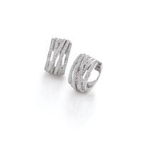 al coro 18ct white gold 156ct diamond mezzaluna earrings