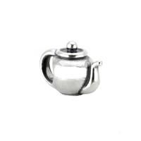 Alice In Wonderland Charm Teapot Silver