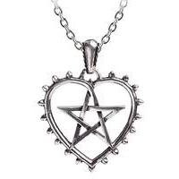 alchemy gothic cunning heart pendant