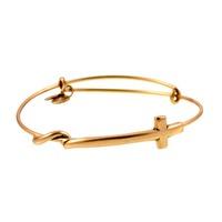 ALEX AND ANI Cross Wrap Bangle A10EB066RG