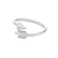 ALEX AND ANI Eros Arrow- Sterling Silver Adjustable Ring A16RW01S