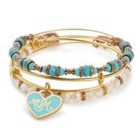 ALEX AND ANI Color Infusion Mom Bangle Set A17SET01SG