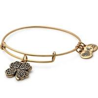 ALEX AND ANI Path Of Symbols Four Leaf Clover Bangle A17EB28RG