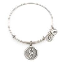 alex and ani initial j charm bangle a13eb14js