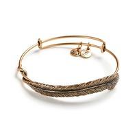 ALEX AND ANI Plume Feather Bangle A09EB131RG