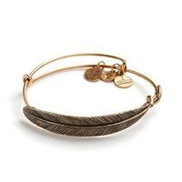 ALEX AND ANI Quill Feather Bangle A09EB130RG