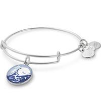 ALEX AND ANI Words are Powerful Seas the Day Bangle A17EB66SS