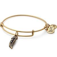 ALEX AND ANI Path Of Symbols Feather Bangle A17EB25RG