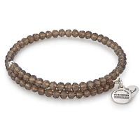 ALEX AND ANI Season of Serendipity Wildberry Pebble Wrap Bangle V17W31RS