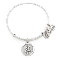 alex and ani initial e charm bangle a13eb14es