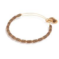 ALEX AND ANI Beehive Beaded Bangle A16EB108RG