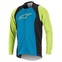 alpinestars drop 2 full zip long sleeve jersey ss17