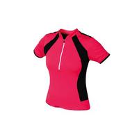 altura womens spirit short sleeve jsy pinkblack 14