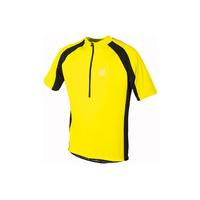 altura airstream short sleeve jersey yellowblack s