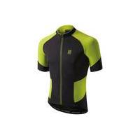 Altura - Peloton Short Sleeve Jersey Black/Neon Green XL