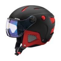 alpina attelas visor vhm blackred matt