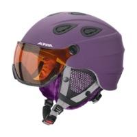 alpina grap visor hm deepviolet matt